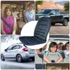 Car Seat Covers Ers 160G Heated Chair Cushion Styling Winter Pad Cushions Flat Cloth Veet Er For Cars Van Home Drop Delivery Automobil Othgs