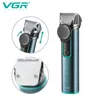VGR Hair Trimmer Electric Hair Clipper Waterproof Hair Cutting Machine Adjustable Haircut Machine T-Blade Trimmer for Men V-973 240124