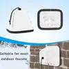 Kitchen Faucets Winter Outdoor Faucet Cover Prevent Cold Weather Self Sealing Thermal Insulation Foam Reusable Fastening Ring Tap Protect