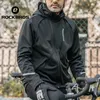 ROCKBROS veste de vélo hiver vêtements de cyclisme polaire thermique à manches longues cyclisme vélo vêtements plus chaud coupe-vent vêtements de sport 240129