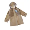 Manteau d'hiver enfants Parkas garçons filles designer lettre de mode veste vêtements de bébé vestes épais vêtements d'extérieur chauds manteaux enfants taille dhwky