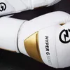 Högkvalitativ läder slitstarka och andningsbara boxhandskar för Sanda-träning förtjockad skyddande stridshandskar 240131