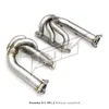 911 991/991.2 2011-2024 SS Paslanmaz Çelik Boru Araba Egzoz SY için PlantainExhaust Manifold'un ilk bölümü