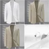 Abiti da uomo Blazer V1342-Abito casual personalizzato per uomo Adatto a tutte le stagioni Consegna drop Abbigliamento Abbigliamento Otdqa