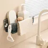 Kitchen Storage Soap Dispenser Scouring Pad Organizer Sink Rack Countertop Tray For Bathroom Living Room Counter