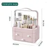 Storage Boxes Jewelry Up Waterproof Large Nail Dustproof Capacity Make Polish Box Beauty Case Container Desktop Cosmetic