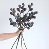 Decorative Flowers 2Pcs Simulation Foam Loquat Fruit Artificial Fruits Home Decoration Living Room Flower Arrangement Accessories Fake