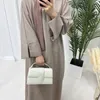 Vêtements ethniques Eid Mubarak Ramadan Femmes musulmanes Robe modeste Islam Plain Abaya Dubaï Turquie Kaftan Marocain Jalabiya Robe arabe Robe