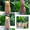 Festa Favor Kawaii Alpaca P Brinquedos 23cm Arpakasso Llama Stuffed Animal Dolls Brinquedo Japonês Crianças Crianças Aniversário Presente de Natal Drop D DHCPO