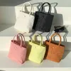 Abendtaschen Schulter für Frauen Bonbonfarben Mode Nylon Casual Allgleiches Eimer Solide Büro Dame Geldbörsen und Handtaschen Große Kapazität