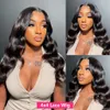 Gabrielle 136 134 Lace Front Wig Human Hair Wave Glueless Pre Cut 55 Closure Raw Indian Natural 240127