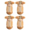 Vêtements de chien chaussures petite taille facile à marcher animal de compagnie anti-dérapant bottes de pluie chaussures accessoires pour chats chiens chiot