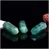 Arts And Crafts Natural Green Fluorite Rough Polished Energy Tower Ornament Mineral Healing Wands Reiki Ability Quartz Pillars Drop Dhrn0