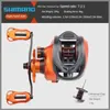 Shimano carretel de pesca para arremesso, proporção de engrenagem 72 1, arrasto máximo de 15kg, carretel de metal leve 240119