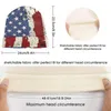 Bérets Nation américain USA drapeau des États-Unis Eagl Independence Day tricoté chapeau pour hommes unisexe hiver automne bonnet bonnet chaud Bonnet