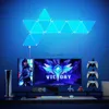 Nattljus Super Thin WiFi Bluetooth LED Triangellampor inomhus Ljus App Control LED Night Light för datorspeldekoration YQ240207