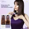 Lisseur de cheveux sans fil chauffant Ion négatif peigne à friser droit brosse de soin électrique anti-brûlure Rechargeable 240130