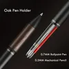 Japan Uni Multi-Function Ball Point Pen 5IN1 0.7mmボールペン/0.5mm機械式鉛筆オークハンドシェイクプレミアムシグネチャーペンギフト240119