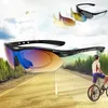 نظارات الدراجات للرجال الرياضة نظارات شمسية نظارات MTB ROAD Anti Riding Bicycle Bike Eyewear Protection 5 Lens 240131