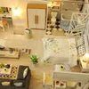 Baby House Kit Mini DIY Handmade Duplex Apartment Production 3D Puzzle Assembly Building Model Girl Toys Home Bedroom Decoratio 240202