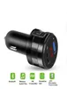 CAR BLUETOOTH FM Sändare Modulator 3.1A Dual USB Ports Car Charger Mp3 Player Wireless O Mottagare Handfri Kit6350566