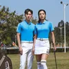 Men's Polos Unisex Quick Dry Polo T-Shirt Custom Print Or Embroidery Logo Sports Shirt Outdoor Riding Hiking Breathable Mesh Tops