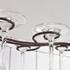 Kitchen Storage Wine Glass Rack Hanging Cup Holder Bar Goblet Stemware Racks Shelf Hanger Iron Organizer