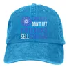 Bollmössor Vänner Don't Let Sell the Baseball Cap Peaked Capt Sport Unisex Outdoor Custom Cardano Coin Ada Cryptocurrency Hats