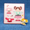 Puzzles Montessori Early Education Jigsaw Puzzle Toy Baby Enlightenment Hand Grab Board Matching Cartoon Wood Nail Panel Children Map Otn6I