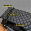 Abendtaschen, große Airpot-Tasche, Kaviar-Schultertasche aus echtem Leder, Designer-Taschen für Damen, schwarze Mode-Umhängetasche, Lammhaar-Clutch, Flip-Soft-Haustiertasche 2024