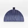 Nowy styl półkolisowy akrylowa torba obiadowa z szwami wiatru kolor kontrastowy sukienka twarda pudełko i damska torba do rąk 240207