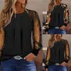 Kvinnors blusar Löst skjortor Casual Mesh Tops för kvinnor 2024 Floral Brodery Fashion Woman Blus Summer Elegant Long Sleeve