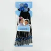 Acessórios de cabelo 2 pcs 30mm azul grandes bobbles com caixa trança senegal torção contas coloridas decoração transparente atacado