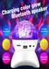 Bluetooth colorido luz pequeno alto-falante do telefone móvel o ktv bar festa palco subwoofer cartão tf u disco alto volume indoor285d1184657