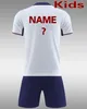 24-25 England Soccer Jerseys SAKA FODEN BELLINGHAM RASHFORD STERLING GREALISH National Team KANE Football Shirt Kit Red Shirts White Blue Men Kids Kits