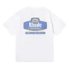 2024年の新しいメンズとレディースの短剣のTshirtsハイストリートブランドの春夏にわたって夏の間、小さな群衆のトレンド記念ダブルヤーンコットンカジュアルFGX8