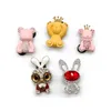 Accessori per cartoni animati Fai da te Designer in metallo di lusso Charms Bling per decorazioni Fibbie per scarpe dorate Consegna a goccia Baby Kids Maternità Prod Dhc4S