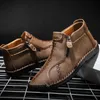 Stivali chukka casual da uomo slip su scarpe mocsins mocsins scarpe rinascimentali stivali caviglie pirata p20d50