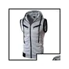 Canotte da uomo Maglione primaverile Gilet senza maniche Retro Piviere lavorato a maglia casual Uomo Maglioni lavorati a maglia slim selvatici Abbigliamento Consegna drop Abbigliamento Otblu