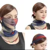 Foulards écharpe pour femmes avec un mince voile de protection solaire petite protection du cou masques d'automne et d'hiver pour femmes