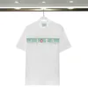 Novos Woens Designer Camisetas Luxe Tshirt Homens Casablanca Luxo Tees para Homens Top Oversized Casablanc Camisa Casa Blanca Roupas Moda Verão Tripulação Pescoço Curto Tee 2xl