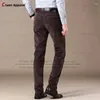 Men's Suits Fashion Corduroy Suit Pants For Men Daily Activities Tailor-made Slim Fit Trousers Homecoming Male Classic Casual Clothing