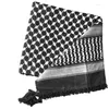 Scarves Adult Arab Dustproof Scarf With Jacquard Pattern Square Keffiyeh Headscarf