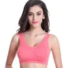 Soutien-gorge Sexy Femmes Soutien-gorge Sans Couture Respirant Brassière Réglable Sans Fil Bralette Sous-Vêtements Confortable Actif Rembourré Haut Court