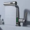 Tirando il sollevamento del display digitale del rubinetto Cascata Rubinetto del bacino Spruzzatore del flusso Lavello dell'acqua fredda Miscelatore Rubinetto del lavaggio per il bagno 240127