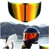 Motorcykelhjälmar Kompatibla för GSB-361 Sun Visor fl Face Shield Street Motorcyklar Hjälm Vind Sunsn Lens Anti-Scratch Drop Deliver Otisz