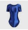 Stage Wear 1PC Femmes Solide Couleur Simplicité Bodys Danse Pratique Vêtements Conjoint Gymnastique Formation De Base Adulte