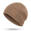 Bonnet/Crâne Casquettes Hiver feuille d'érable chapeau hommes tricoté laine bonnets hommes hip-hop casquette casquettes Skullies chapeaux pour femmes Skullies Bonnet unisexe casquette YQ240207