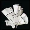 Packing Paper Wholesale 20Pcs Black White Color Waterproof Flower Wrap Papers 60Cm Bouquet Florist Material Gift Craft Drop Delivery Dhiml