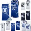 Duke Blue Devils College Jersey 4 JJ Redick camisetas 32 Christian Laettner 33 Grant Hill blanco Todo cosido NCAA Basketball Wear niños Hombres